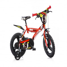 Bicicleta seria 23 16 inch Rosu Dino Bikes foto