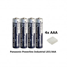 4x Panasonic Powerline Industrial LR3/AAA BULK foto