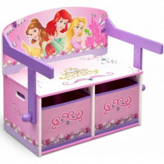 Mobilier 2 in 1 pentru depozitare jucarii Disney Princess Delta Children foto