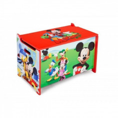 Ladita din lemn pentru depozitare jucarii Disney Mickey Mouse Delta Children foto