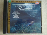 ANTONIN DVORAK - Rusalka - C D Original ca NOU (DDD), CD, Opera