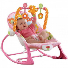 Balansoar bebe 2 in 1 Infant to Toddler Pink Fisher Price foto