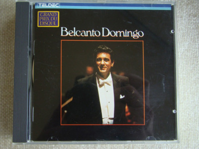 PLACIDO DOMINGO - Belcanto Domingo - C D Original ca NOU foto