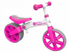 Bicicleta fara pedale Yvelo Junior Pink YBike foto