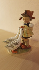 Figurina Hummel &amp;quot; Goose Girl &amp;quot; 19 cm ! foto