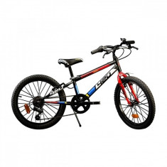 Bicicleta MTB 20 inch Negru Dino Bikes foto