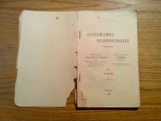 CATECHISMUL NECREDINCIOSULUI - P. Nilkes - Galaction D. Cordun (trad.) 1926,192p foto