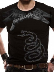 Tricou Metallica - Black Album Faded Jumbo foto