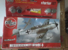 bnk jc Avion - macheta - Messerschmitt Bf109E-3 - Airfix - 1/72 foto