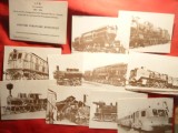 Set10 Ilustrate-Locomotive-Amintiri Feroviare Romanesti-125 Ani Filaret-Giurgiu