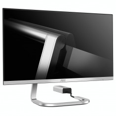 Monitor AOC PDS241 23.8 inch 4ms Negru/Argintiu foto