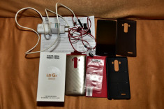 Telefon LG G4 Dual-sim H818 LTE Leather Black, 3GB Ram, 32GB foto