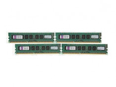 Memorie server Kingston 32GB (4 x 8GB) DDR3 SDRAM ECC Unbuffered 1600MHz foto