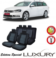 Huse Scaune Dedicate Vw Passat B7 2010-2014 Premium foto