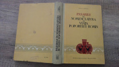 Pasarile in nomenclatura si viata poporului roman - Mihai C. Bacescu foto