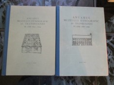 Anuarul muzeului etnografic al Transilvaniei - 1959- 1964( 2 carti) foto