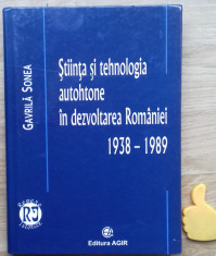 Stiinta si tehnologia autohtone in dezvoltarea Romaniei Gavrila Sonea foto