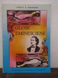 GLOSE EMINESCIENE-Fanica N.Gheorghe