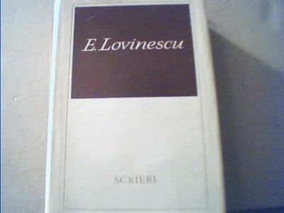 E. Lovinescu - SCRIERI { volumul 1 } / CRITICE foto