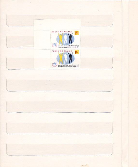 ANUL INTERNATIONAL DE LUPTA IMPOTRIVA RASISMULUI ( LP 755 ) 1971 STRAIF DE 2