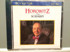 HOROWITZ plays SCRIABIN (1989/RCA-BMG REC/GERMANY) - CD ORIGINAL/Sigilat/Nou foto