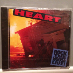 HEART - ROCK THE HOUSE LIVE (1991/CAPITOL REC/HOLLAND) - CD ORIGINAL/Sigilat/Nou