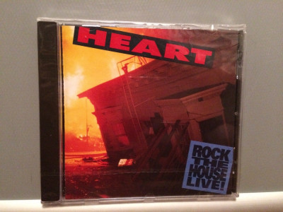 HEART - ROCK THE HOUSE LIVE (1991/CAPITOL REC/HOLLAND) - CD ORIGINAL/Sigilat/Nou foto