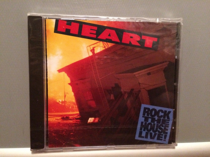 HEART - ROCK THE HOUSE LIVE (1991/CAPITOL REC/HOLLAND) - CD ORIGINAL/Sigilat/Nou