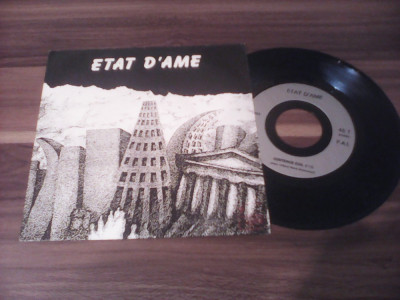 DISC VINIL ETAT D&amp;#039;AME-TACHE D&amp;#039;ENCRE RAR!!!! AUTOGRAF!!!!!! 1988 STARE EXCELENTA foto