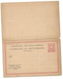 (A1) carte postala- GERMANIA - Cu Raspuns Neuzata - Intreg Postal, Necirculata, Printata