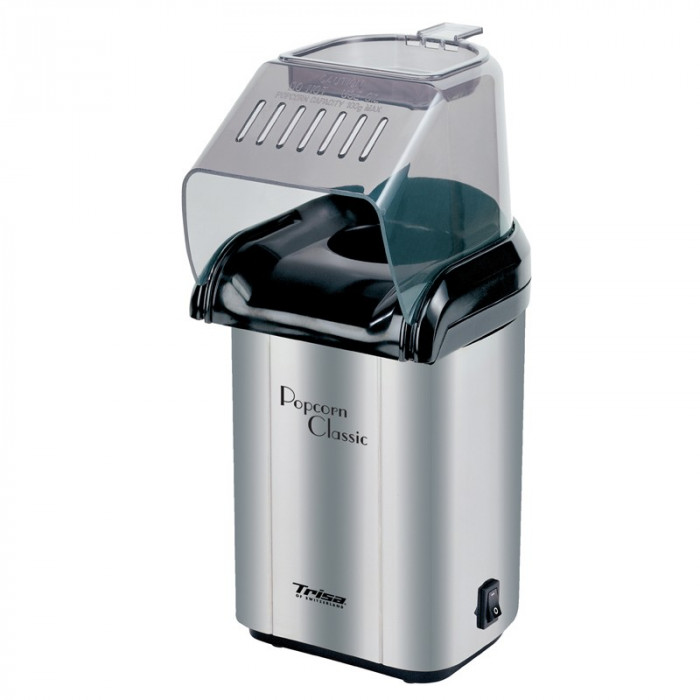 Aparat de facut popcorn Classic Trisa, 1200 W, Inox