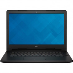 Laptop DELL 14&amp;#039;&amp;#039; Latitude 3470 (seria 3000), HD, Core i3-6100U, 4GB, 500GB 7200 RPM, GMA HD 520, Linux, Black, Backlit, 4-cell, foto