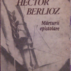Marturii epistolare-Hector Berlioz