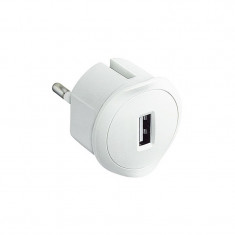 Alimentator USB Legrand, 5V/1.5 A, Alb foto