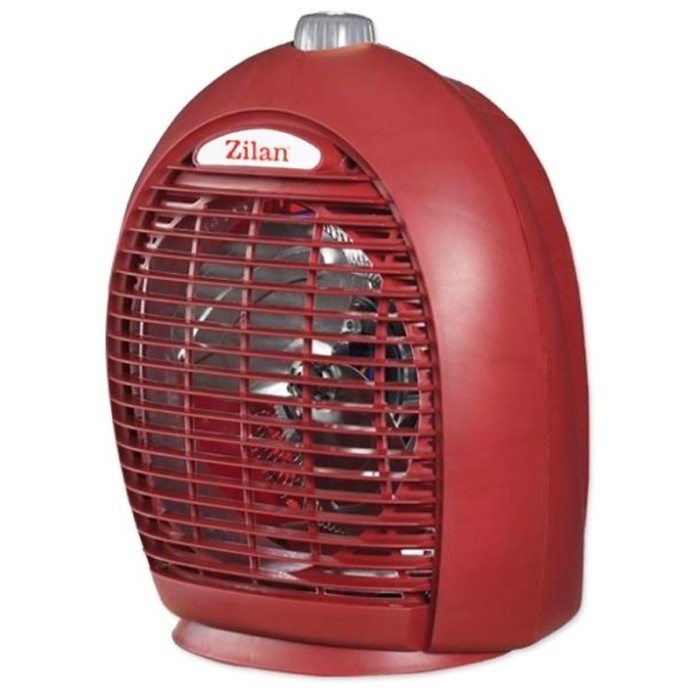 Aeroterma Zilan, 2000 W, 2 trepte, Rosu Aeroterma Zilan, 2000 W, 2 trepte, Rosu