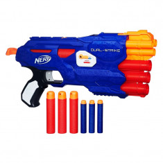 Lansator 2 in 1 Dual Strike Nerf, 8 ani+ foto