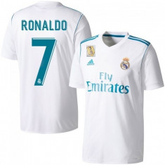 Tricou FC REAL MADRID,7 Ronaldo model nou sezon 2017-2018 foto