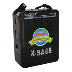 Radio Mp3 portabil Waxiba XB-912U, mufa jack foto