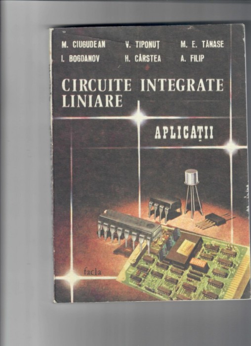 Circuite integrate liniare. Aplicatii.