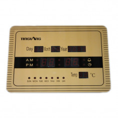 Ceas digital de perete TL2100, alarma, timer foto