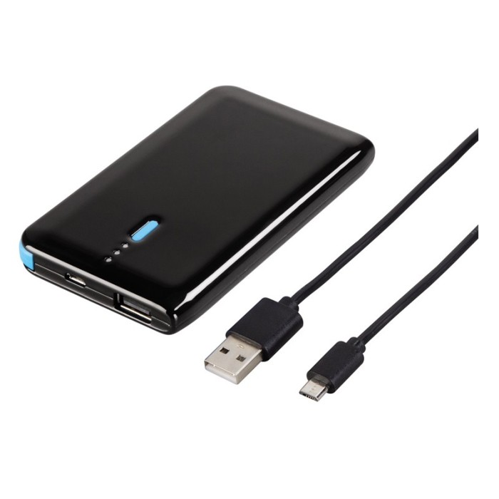 Baterie externa Slim Hama, 4600 mAh, Negru foto mare Baterie externa Slim Hama, 4600 mAh, Negru foto mare