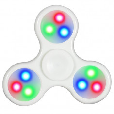 Jucarie antistres cu leduri Fidget Spinner foto