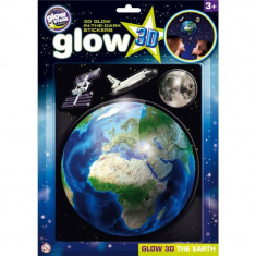 Stickere 3D, Planeta Pamant, Glowstars Company, 3 ani foto