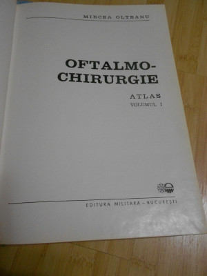 MIRCEA OLTEANU--OFTALMO - CHIRURGIE foto