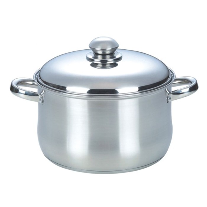 Oala inox Grunberg, 3 l, 20 cm, capac inox foto mare Oala inox Grunberg, 3 l, 20 cm, capac inox foto mare
