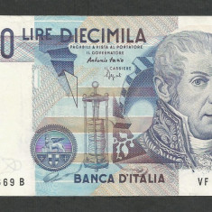 ITALIA 10000 10.000 LIRE 1984 ( 1994 ) [2] P-112c , XF+ Semn Fazio Speziali