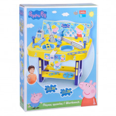 Set banc de lucru Peppa Pig, 26 accesorii foto