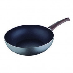 Tigaie Wok Bergner, 28 cm, interior granit foto