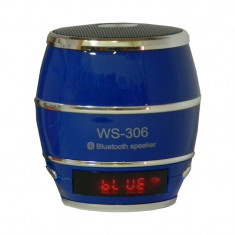 Boxa portabila bluetooth Wster WS-306, suport card TF/USB foto