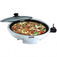 Grill electric pentru pizza Zass ZPP 01, 150W, 34 cm foto